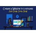 €9 Design Your Own Drag & Drop Website - No Coding!