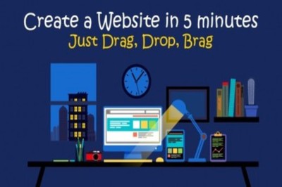 €9 Design Your Own Drag & Drop Website - No Coding!