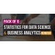 $/€/£33 Pack of 6 - Statistics for Data Science and Business Analytics Bundle