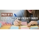 $/€/£55 Pack of 8 - Scrum Master and Product Owner Certification Preparation Bundle