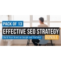 $/€/£75 Pack of 13 - Effective SEO Strategy Bundle (Build Your Brand on Google and YouTube)