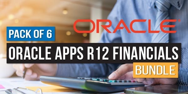 $/€/£55 Pack of 6 - Oracle Apps R12 Financials Bundle
