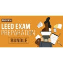 $/€/£72 Pack of 4 - LEED Exam Preparation Bundle