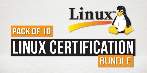 $/€/£69 Pack of 10 - Linux Certification Bundle