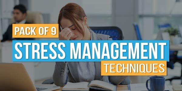 $/€/£66 Pack of 9 - Stress Management Techniques