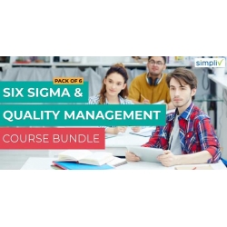 $/€/£66 Pack of 6 - Six Sigma And Quality Management Course Bundle