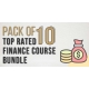 $/€/£81 Pack Of 10 - Top Rated Finance Course Bundle